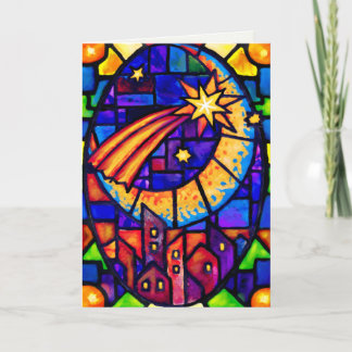 Christmas Star Greeting Card シーズンカード