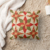 Christmas Star Quilt クッション (ブランケット)