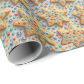 Christmas Star Sugar Cookies ラッピングペーパー (ロールコーナー)