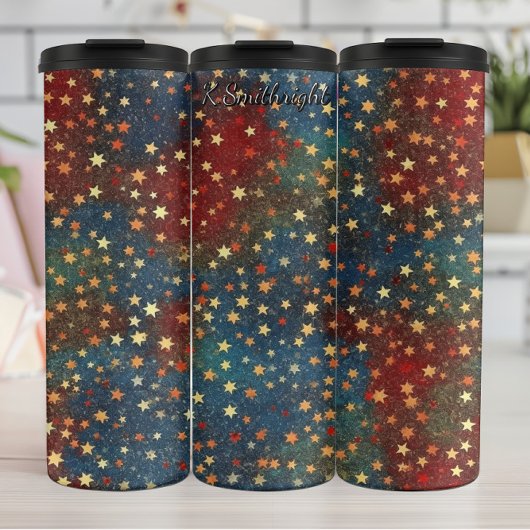 Christmas Stars Glitter Festive  タンブラー