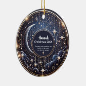 Christmas Stars Personalized  Ornament  セラミックオーナメント (右)