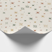 Christmas Stars & Sparkles Pattern			 ラッピングペーパー (角)