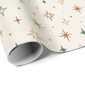Christmas Stars & Sparkles Pattern			 ラッピングペーパー (ロールコーナー)