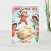 Christmas Starship Kids Card シーズンカード (正面)