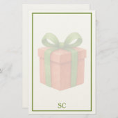 Christmas Stationary 便箋 (正面/裏面)