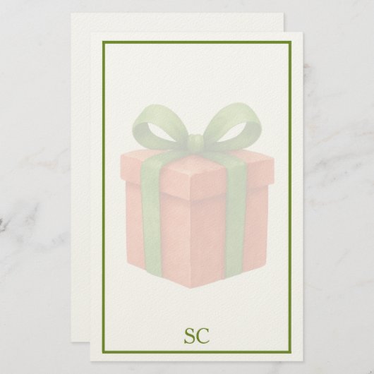 Christmas Stationary 便箋 (正面/裏面)