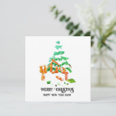 Christmas Sticker シーズンカード (スタンド正面)