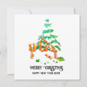 Christmas Sticker シーズンカード (正面)