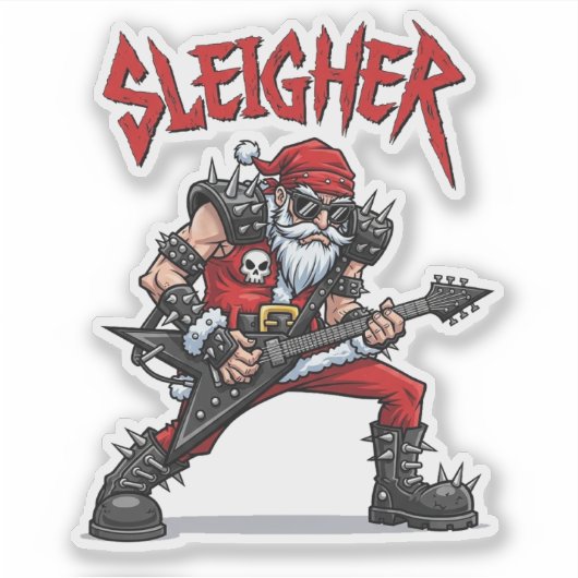 Christmas Sticker シール (正面)