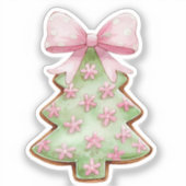 Christmas sticker シール (正面)