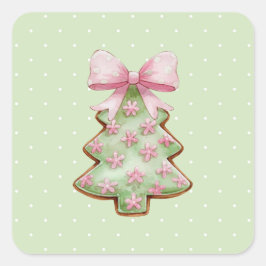 Christmas Sticker スクエアシール