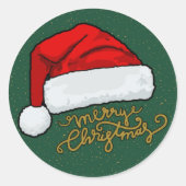 Christmas Sticker  ラウンドシール (正面)