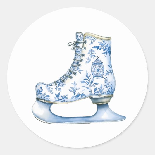 Christmas stickers ラウンドシール (正面)