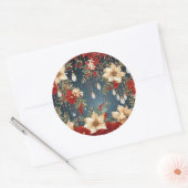 Christmas Stickers – Festive Labels & HolidayDecor ラウンドシール (封筒)