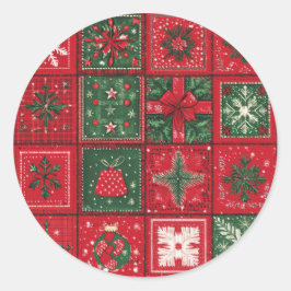 Christmas Stickers – Festive Labels & HolidayDecor ラウンドシール