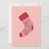 Christmas Stocking シーズンカード (正面)