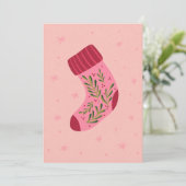 Christmas Stocking シーズンカード (スタンド正面)