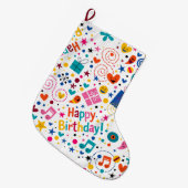 Christmas Stocking ラージクリスマスストッキング (正面 (吊り時))