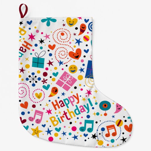 Christmas Stocking ラージクリスマスストッキング (正面)