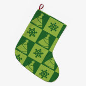 Christmas Stocking ラージクリスマスストッキング (正面 (吊り時))
