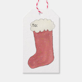 Christmas Stocking Gift Tag ギフトタグ