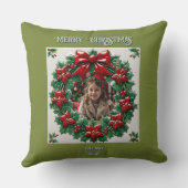 Christmas Stocking Throw Pillow クッション (裏面)