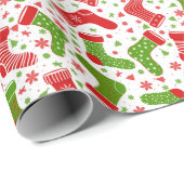 Christmas Stockings  ラッピングペーパー (ロールコーナー)