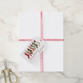 Christmas Stockings Personalized ギフトタグ (より糸付き)