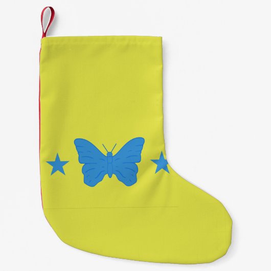 Christmas Stockings with Flag of Bady Bassit スモールクリスマスストッキング (正面)