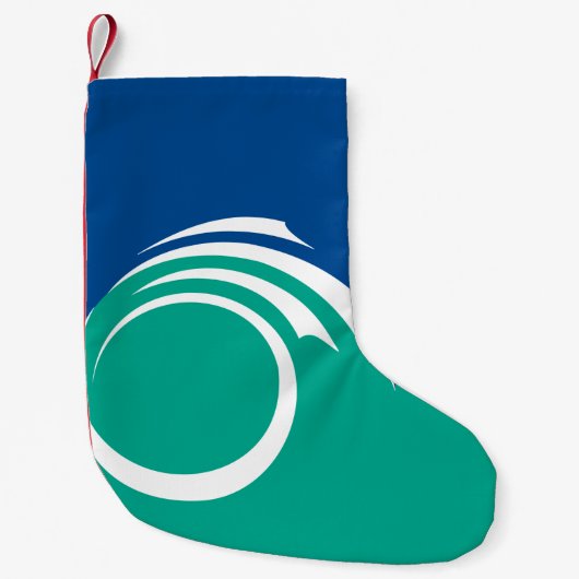 Christmas Stockings with Flag of Ottawa スモールクリスマスストッキング (正面)