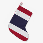 Christmas Stockings with Flag of Thailand スモールクリスマスストッキング (正面 (吊り時))