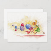 Christmas stress シーズンポストカード (正面/裏面)