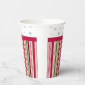 Christmas Striped– Holiday Cooking & Baking Gift 紙コップ (左)