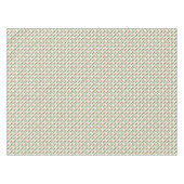 Christmas, stylized forest ,bright Christmas trees テーブルクロス (正面(横))