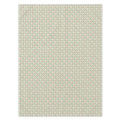 Christmas, stylized forest ,bright Christmas trees テーブルクロス (正面)