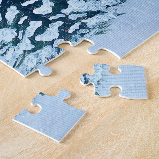 Christmas sunset ジグソーパズル (側面)