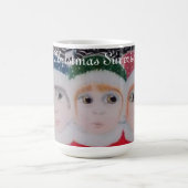 Christmas Surprise cute kids Mug コーヒーマグカップ (中央)