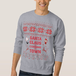 Christmas Sweatshirt - Santa Claus Design スウェットシャツ