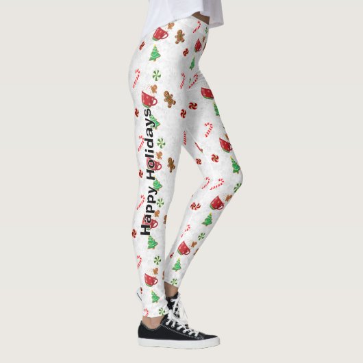 Christmas Sweets Customizable レギンス (右)