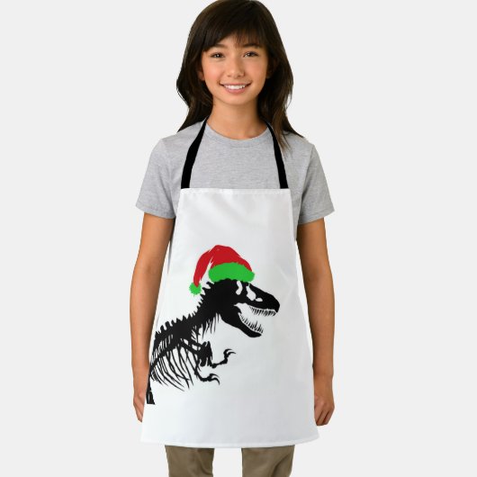 Christmas T-Rex エプロン (インサイチュ)