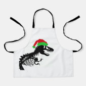 Christmas T-Rex エプロン (正面)