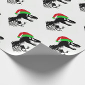 Christmas T-Rex ラッピングペーパー (角)