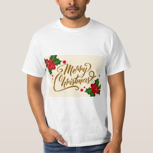 Christmas T-shirt design Tシャツ (正面)