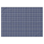 Christmas Tablecloth Classic Blue & White Plaid テーブルクロス (正面(横))