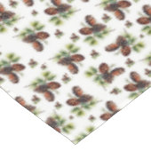 Christmas Tablecloth Classic Pinecone Foliage  テーブルクロス (アングル)