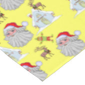 Christmas Tableloth、小妖精や小人、サンタ、トナカイ テーブルクロス (アングル)