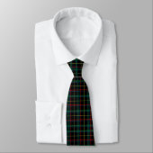 Christmas Tartan Green Black Red  ネクタイ (タイ)