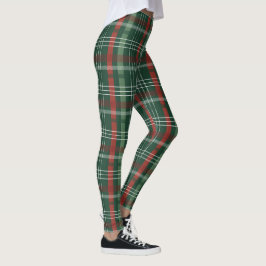 Christmas Tartan Plaid Leggings – Festive Women’s レギンス