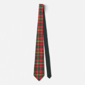 Christmas Tartan Red and Green  ネクタイ (正面)