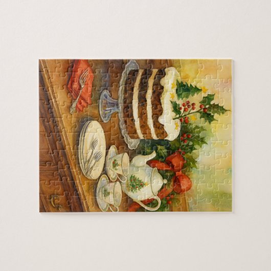 Christmas Tea Time ジグソーパズル (横)